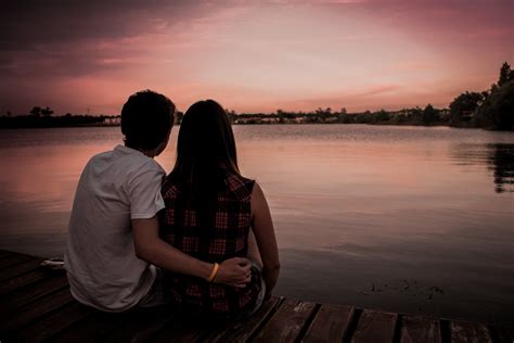 Fotos Gratis Hombre Gente Mujer Puesta De Sol Luz De Sol Mañana