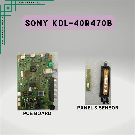 Sony Kdl R B Pcb Board Sensor And Panel Shopee Malaysia