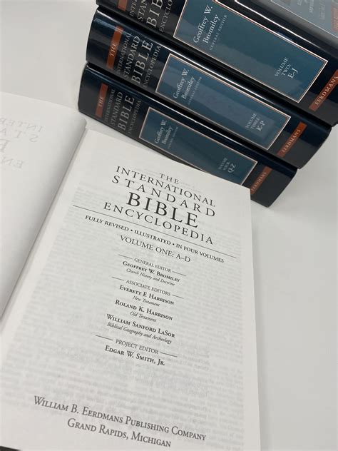 The International Standard Bible Encyclopedia 4 Volumes By Bromiley