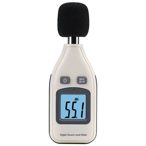 Decibel Meter Sound Meter 30 130 DB Noise Meter Max Min Data Hold Sound