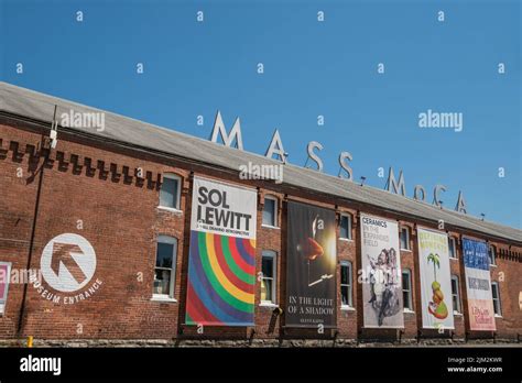 North Adams Massachusetts Us July 20 2022 Massachusetts Museum Of Contemporary Art Known