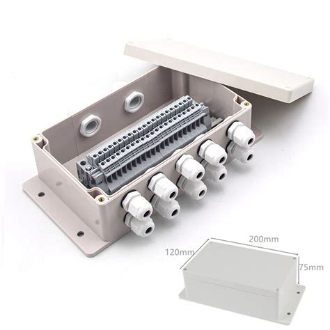 Surface Mount Plastic Junction Box Project Case Waterproof Uk B