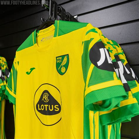 Joma Norwich City 21 22 Premier League Home Kit Released Footy Headlines