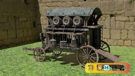 Medieval Carriage 3D Model 3D model | CGTrader