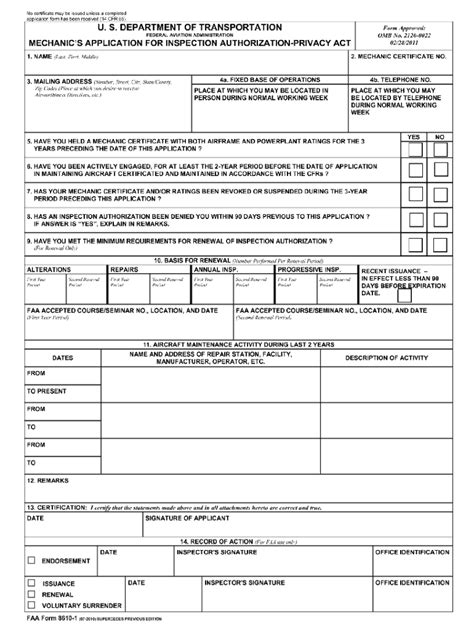 Faa 8610 2 Instructions 2010 2024 Form Fill Out And Sign Printable