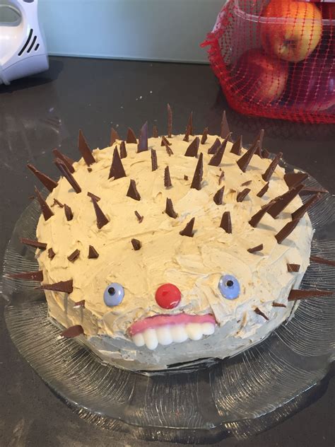 Ugly Hedgehog Cake 🦔 Ugly Cakes Funny Birthday Cakes Funny Cake