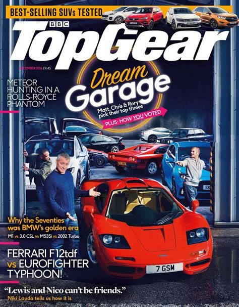 BBC Top Gear December 2016 (Digital) | Top gear uk, Top gear, Rolls royce