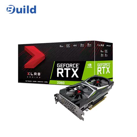 PNY GeForce XLR8 RTX 2060 6GB Gaming Overclocked Edition Dual Fan