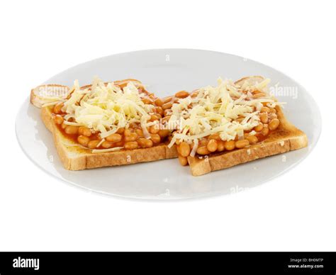 Baked Beans On Toast Cheese Cut Out Stock Images And Pictures Alamy