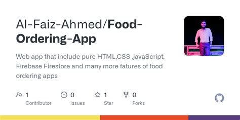 Github Al Faiz Ahmed Food Ordering App Web App That Include Pure