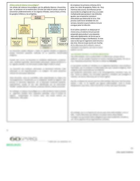 Solution Mecanismos De Defensa Del Organismo Studypool