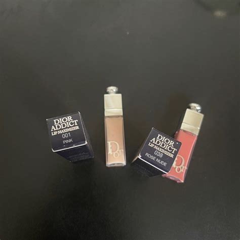 Dior Addict Lip Maximiser Lip Gloss Rose Nude And Pink