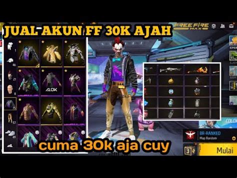 Akun Free Fire Harga Cuma 30k All Incu Utama Jibun Log Fb Spek Lengkap