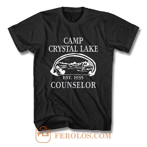 Camp Crystal Lake Counselor T Shirt | FEROLOS.COM