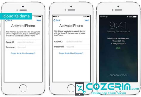 ICLOUD Cozerim Profesyonel IPhone IPad Tamir Hizmetleri