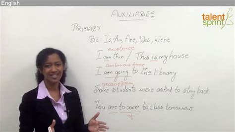 Primary Auxiliaries Verb English Grammar Youtube