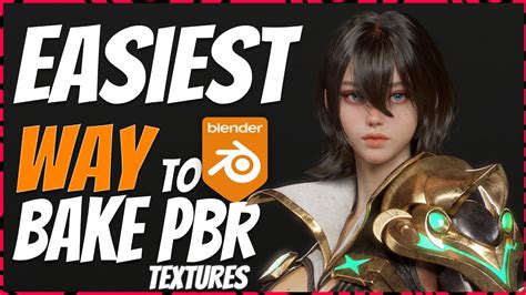 Easiest Way To Bake PBR Textures In Blender YouTube