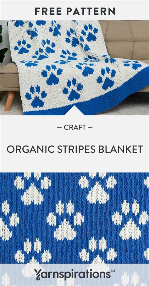 Free Bernat Ez Graph It Paw Print Blanket Pattern Yarnspirations