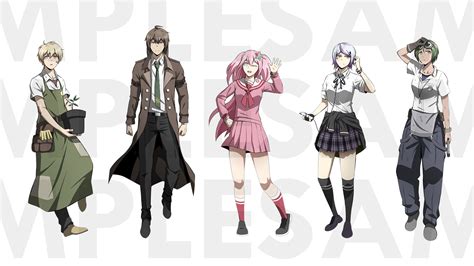 Dangan Ronpa Official Art