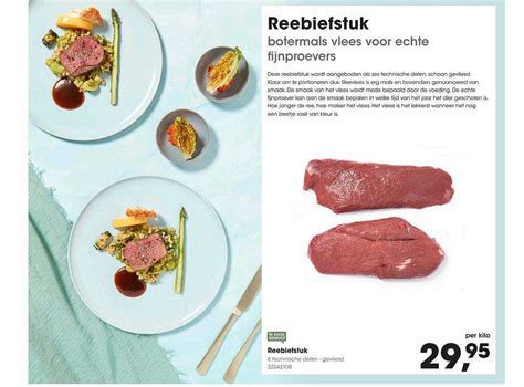 Reebiefstuk Aanbieding Bij Hanos Folders Nl