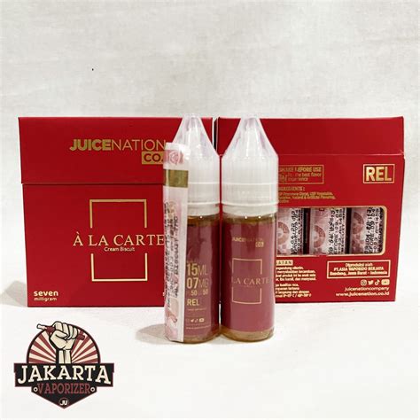 Jual ALA CARTE STARTER SIZE CREAM BISCUIT 15ML 4MG 7MG BY JUICE NATION