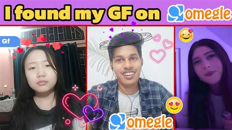 I Found My Girlfriend On Omegle Pickup Lines On Cute Girl Found 🔥love