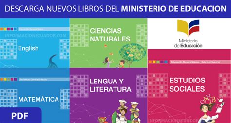 Libros del Ministerio de Educación Descargar 2024 2025 PDF