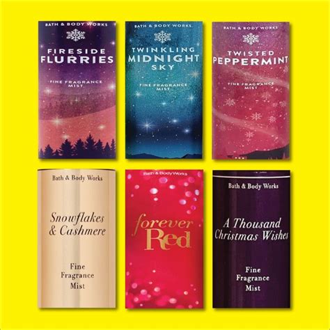 Sticker Label BBW Repack Bath Body Works Botol 5mL Dan 10mL Shopee Malaysia