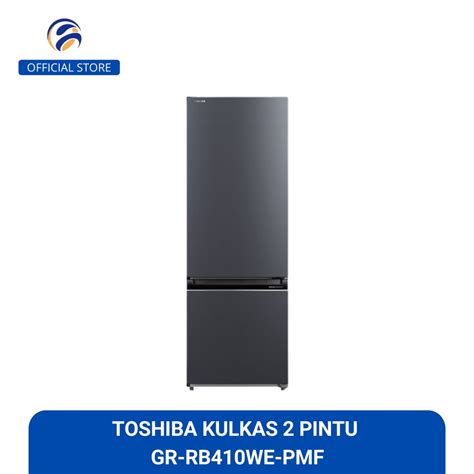 Jual Toshiba GR RB410WE PMF Kulkas 2 Pintu Kapasitas 325 Liter Shopee