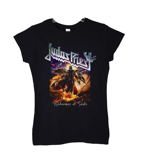 Judas Priest Redeemer Of Souls Polera Negra Mujer Abominatron