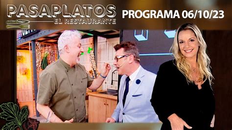 PASAPLATOS El Restaurante Programa 06 10 23 YouTube