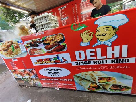 Menu At Delhi Spice Roll King Kota