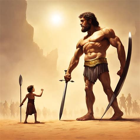 Download David And Goliath Goliath David Royalty Free Stock