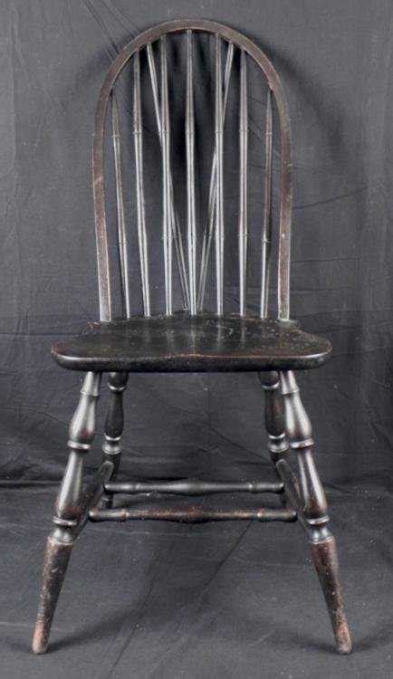 Antique Wooden Spindle Back Chair