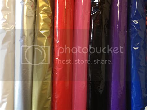 Pvc Shiny Stretch Fabric High Gloss Leatherette 1 Way Stretch 150