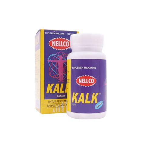 Kalk Nellco Tablet Kegunaan Efek Samping Dosis Dan Aturan Pakai