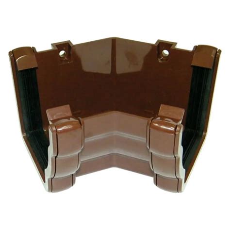 Floplast Niagara Ogee Internal Angle Brown 110mm X 135 Deg