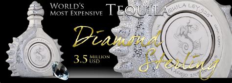 The Worlds Most Expensive Tequila Diamond Sterling 5 Million Dollars