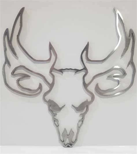 Deer skull wall display mount — Central Sheet Metal and Steel