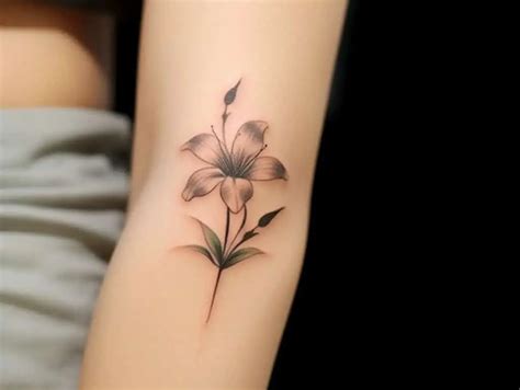 The Significance Of Lily Tattoo Meanings Designs