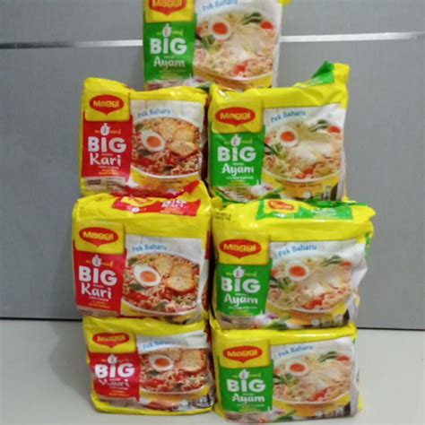 Jual Maggi Big Ayam And Big Kari 5x108g Shopee Indonesia