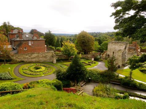 View From Guildford Castle Surrey England Surrey England Wales