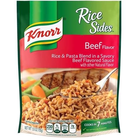 Knorr Rice Sides Beef Flavor Rice & Pasta Blend | Hy-Vee Aisles Online Grocery Shopping