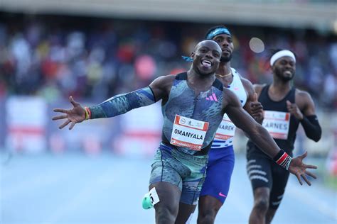 NTV Kenya On Twitter Ferdinand Omanyala Sprints To Lead World In The