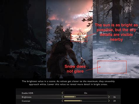 God Of War Ps4 Hdr Settings