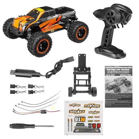 HBX 16889A Pro 1 16 2 4G 4WD Brushless High Speed RC Car Vehicle Models