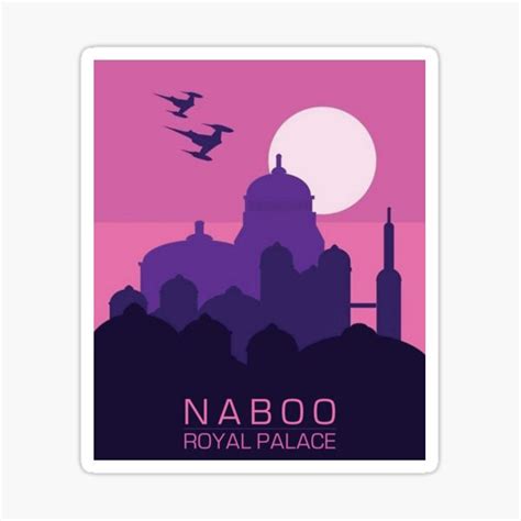 "Naboo Royal Palace" Sticker for Sale by slvdesign | Redbubble