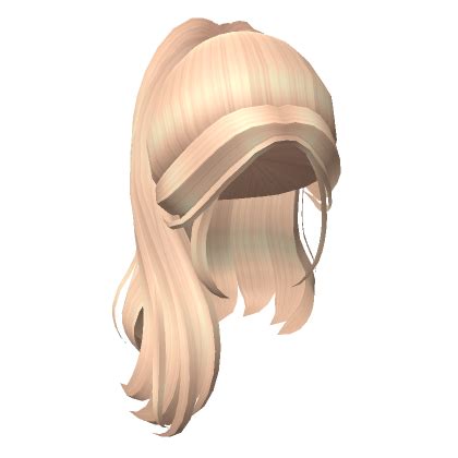 Y2K Preppy High Ponytail Blonde S Code Price RblxTrade