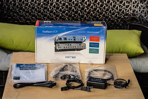 Rme Fireface Ucx 36 Channel Usb Interface W Rack Mount Ears Reverb