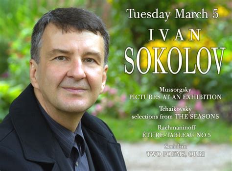 Noontime Concerts - Ivan Sokolov, piano